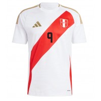 Peru Paolo Guerrero #9 Hjemmedrakt Copa America 2024 Kortermet